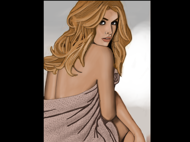 Digital Art Doutzen Kroes