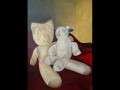 schilderij stilleven met teddyberen