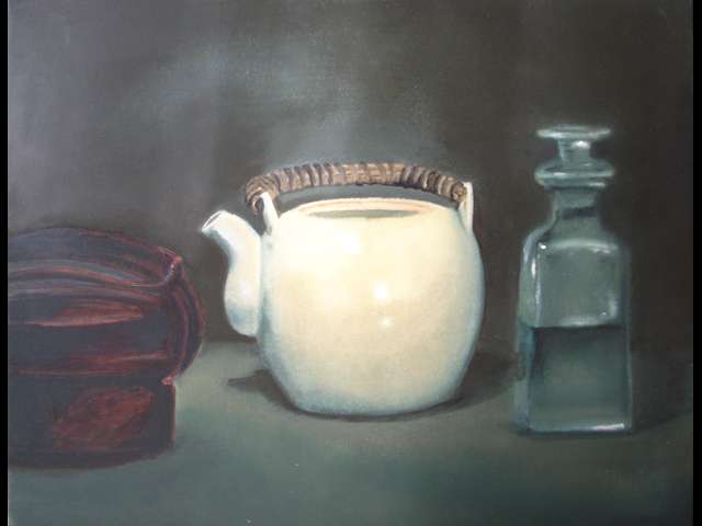 schilderij met wtheepot