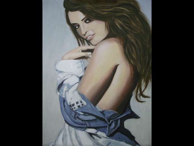 schilderij portret Yolanthe